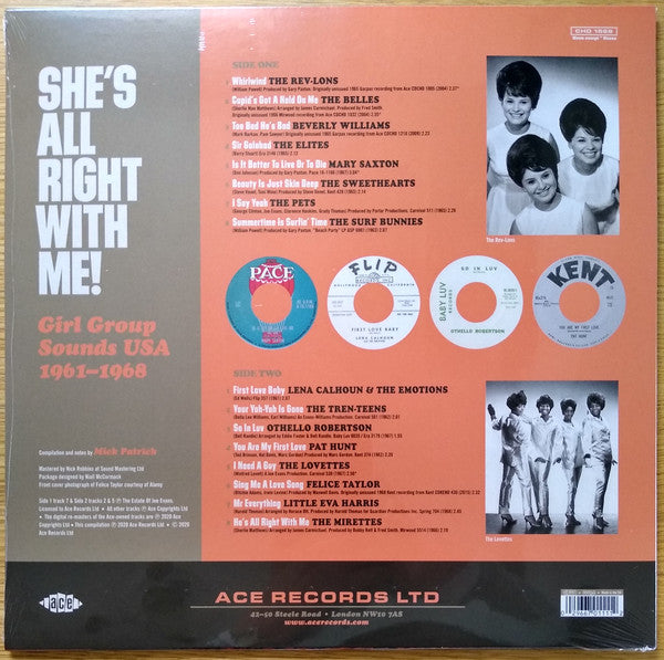 V.A. - She's All Right With Me! Girl Group Sounds USA 1961-1968 (EU Ltd.LP/New)