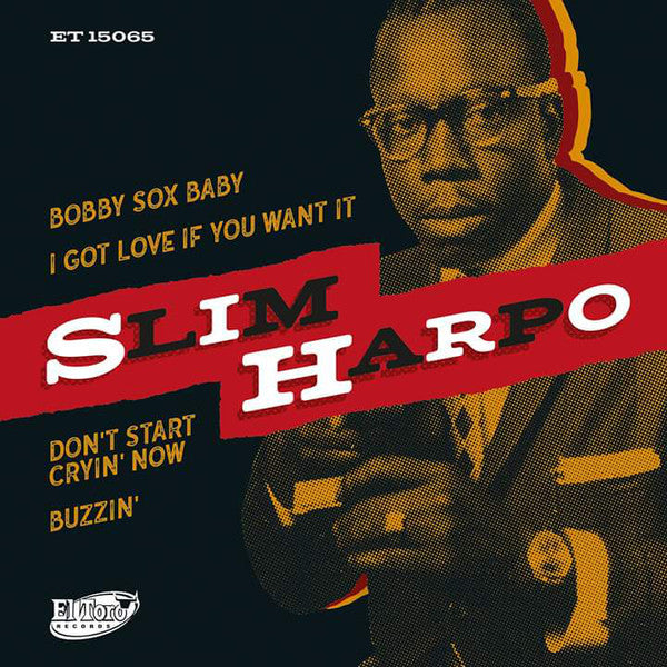 SLIM HARPO (スリム・ハーポ)  - Bobby Sox Baby +3 (Spain ジャケ付き再発4曲入り 7"EP/New)