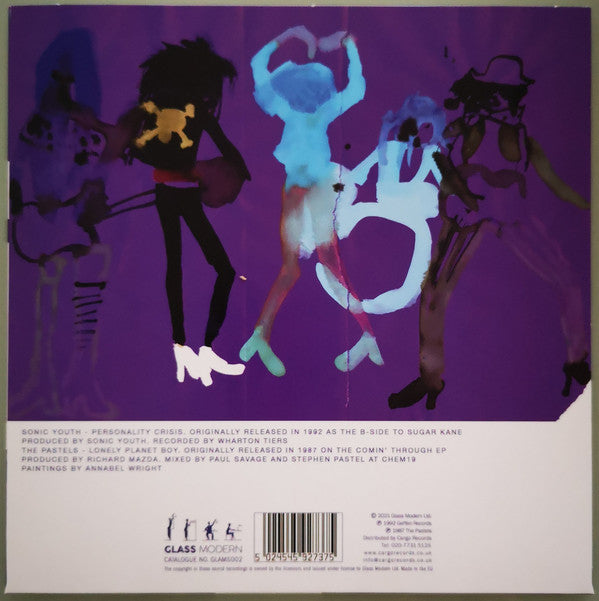 SONIC YOUTH / PASTELS (ソニック・ユース / パステルズ)  - Play The New York Dolls (UK 2500 Ltd.Purple Vinyl 7”/New)