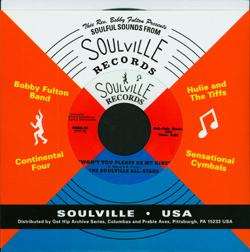 SOULVILLE ALL STARS (ソウルヴィル・オールスターズ)  - I'm Gonna Get To You (US 限定復刻再発 7"/New)