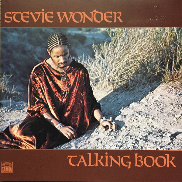 STEVIE WONDER (スティービー・ワンダー)  - Talking Book (EU 限定復刻再発「ブラックヴァイナル」LP/New) 初回盤復刻の点字入り見開きジャケ