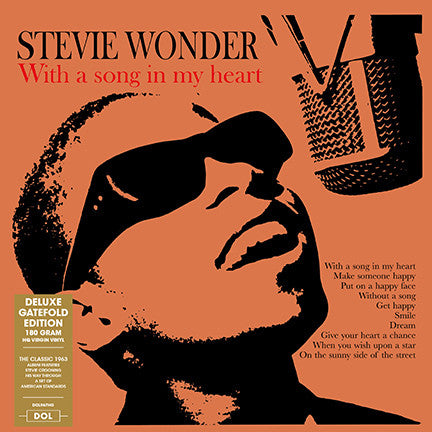 STEVIE WONDER (スティービー・ワンダー)  - With a Song in My Heart (US Ltd.Reissue HQ 180g LP/New)