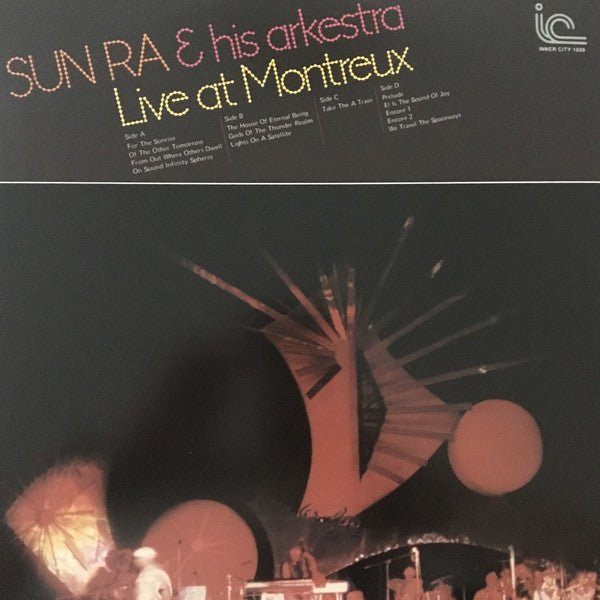 SUN RA & His Arkestra (サン・ラ & ヒズ・アーケストラ)  - Live At Montreux (US Ltd.Reissue LP-GS/New)