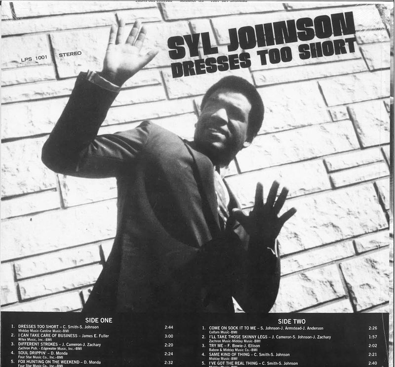 SYL JOHNSON (シル・ジョンソン)  - Dresses Too Short (US Ltd.Reissue Green Vinyl LP/New)