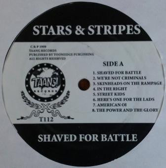 STARS AND STRIPES (スターズ・アンド・ストライプス)  - Shaved For Battle (US Ltd.Reissue LP 「廃盤 New」 )