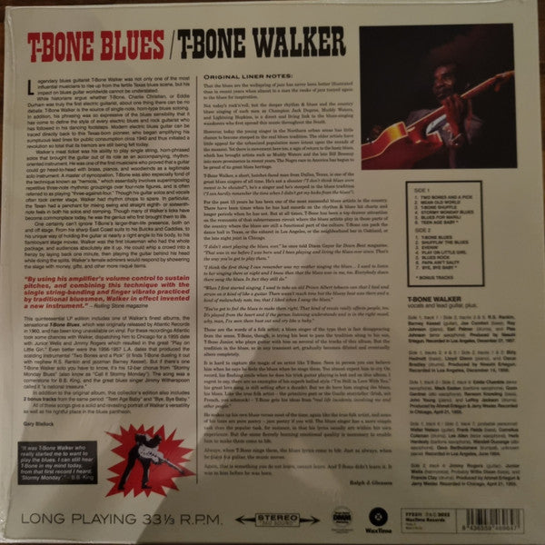 T-BONE WALKER (T-ボーン・ウォーカー)  - T-Bone Blues (EU 限定復刻再発180g アナログLP/New)