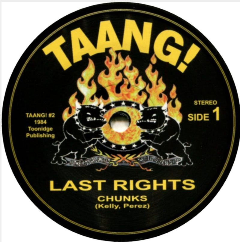 LAST RIGHTS (ラスト・ライツ)  - Chunks / So Ends Our Night (US 限定プレス正規再発 7"/ New)