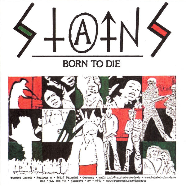 STAINS (ステインツ)  - John Wayne Was A Nazi (German 限定プレス正規再発 7"「廃盤 New」)