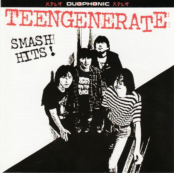 TEENGENERATE  (ティーンジェネレート) - Smash Hits! (US Estrus LP/New)