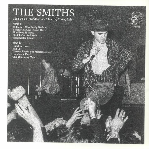 SMITHS, THE (ザ・スミス)  - 1985-05-14 Tendeastrisce Theatre Rome Italy (EU Limited Blue Splatter Vinyl LP/NEW)