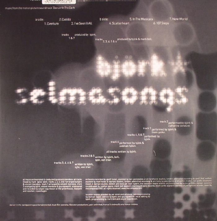 BJORK (ビョーク)  - Selmasongs (EU 限定復刻再発180グラム重量 LP/NEW)