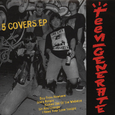 TEENGENERATE (ティーンジェネレート)  - 5 Covers EP (German Ltd.7"/New)