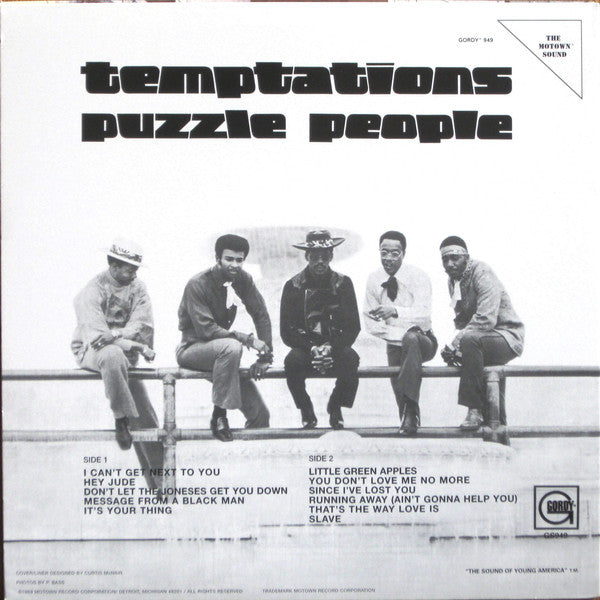 TEMPTATIONS (テンプテーションズ)  - Puzzle People (US Ltd.Reissue LP/New)