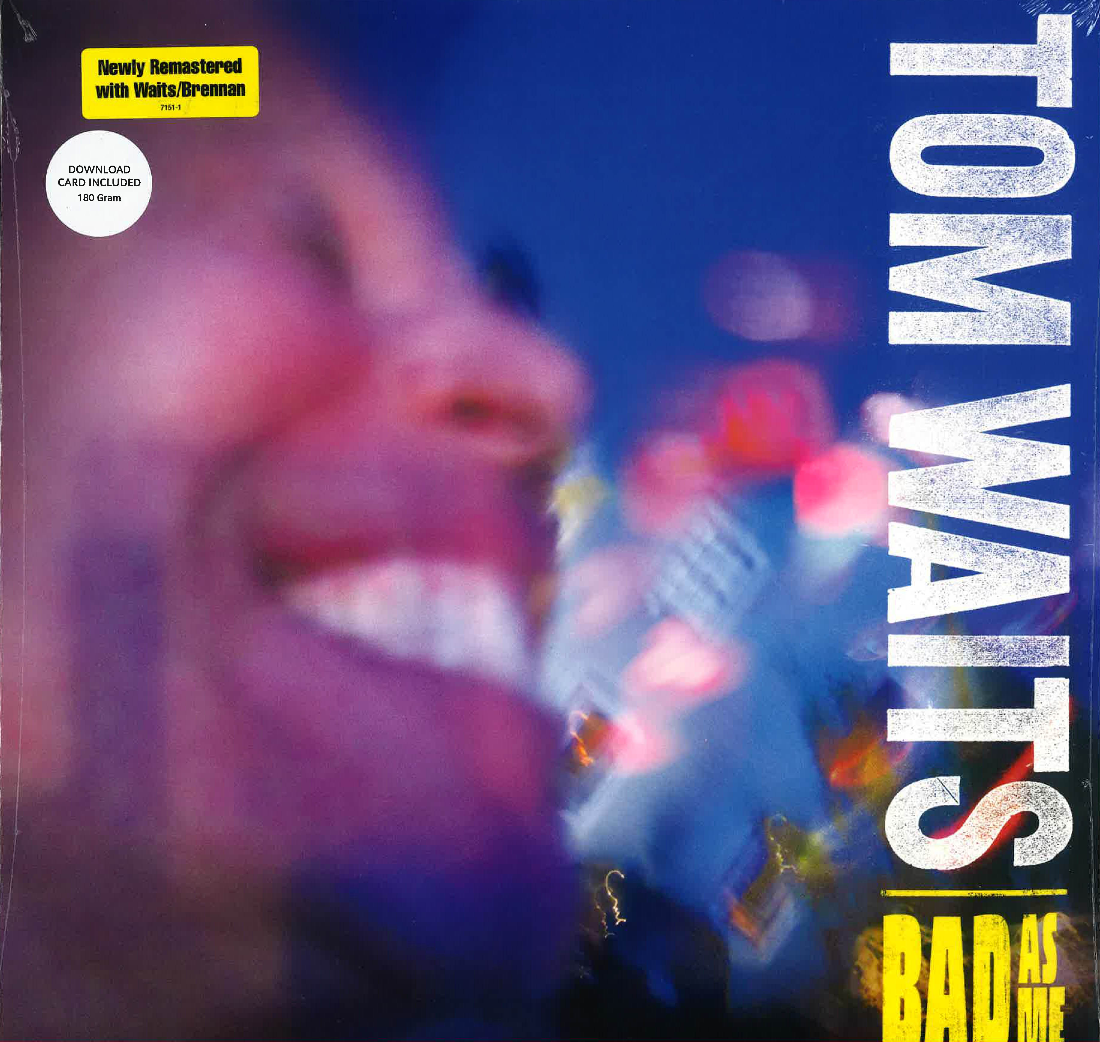 TOM WAITS   (トム・ウェイツ)  - Bad As Me (EU 限定復刻リマスター再発 180g LP/New #7151-1)