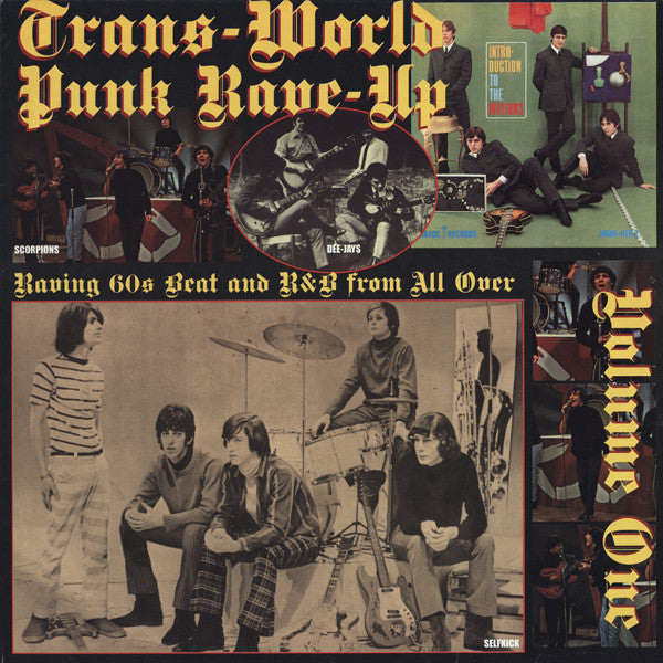 V.A. (60's 各国MOD-R&Bビート・コンピ) - Trans-World Punk Rave Up Vol.1 (German 限定再発アナログ LP/ 廃盤 New)