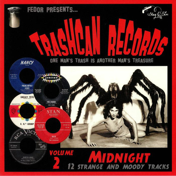 V.A. (50's & 60's 珍曲「深夜恐怖」編)  - Trashcan Records Vol.2 - Midnight (German Ltd.10" LP/New)