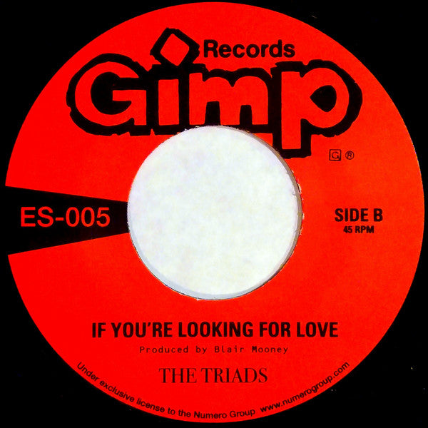 TRIADS (トライアズ)  - If You're Looking For Love (US Ltd.Reissue 7"+CS/New)