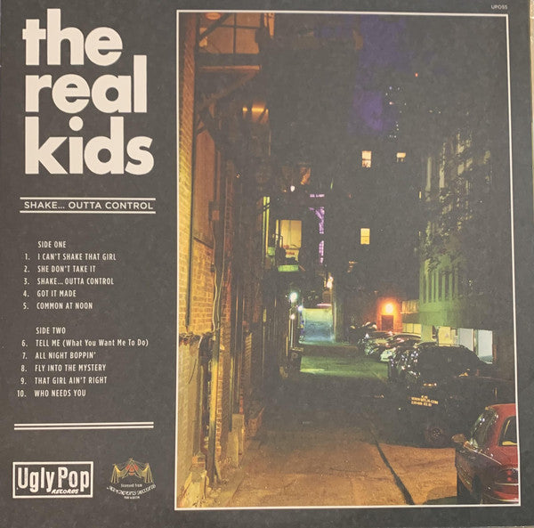 REAL KIDS, THE (ザ・リアル・キッズ)  - Shake... Outta Control (Canada Limited LP / New)