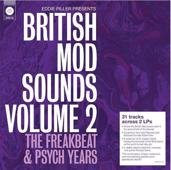 V.A. (60's 英国MODコンピ第二弾) (60's 英国MODコンピ第二弾)  - British MOD Sounds Vol. 2 (UK 限定アナログ 2xLP/New)
