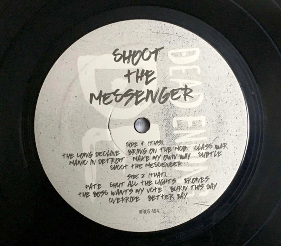 DEAD ENDING (デッド・エンディング)  - Shoot The Messenger (US Limited LP/ New)