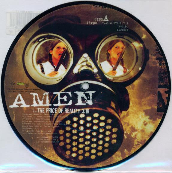 AMEN (エイメン)  - The Price Of Reality (UK Limited Picture 7"/廃盤 NEW)