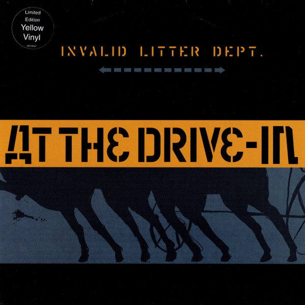 AT THE DRIVE-IN (アット・ザ・ドライヴイン)  - Invaild Littler Dept. (EU Limited Yellow Vinyl 7"/廃盤 NEW)