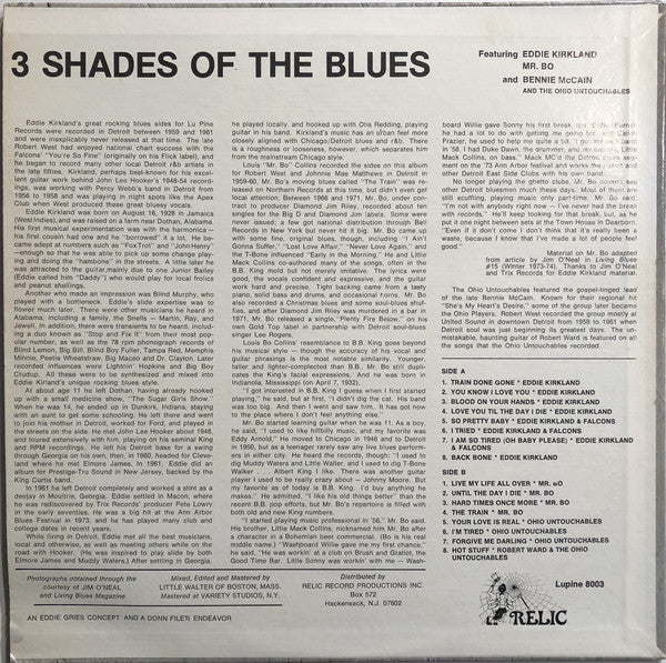 V.A. - 3 Shades Of The Blues (US Orig.LP/廃盤 New)