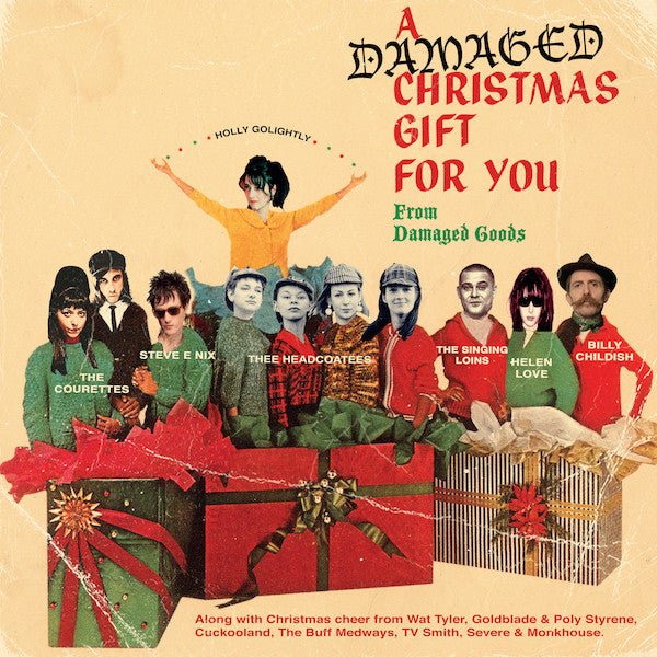 V.A. (英ダメージド・グッズ社クリスマス・コンピ) - A Damaged Christmas Gift For You (UK 限定リリース LP/New)