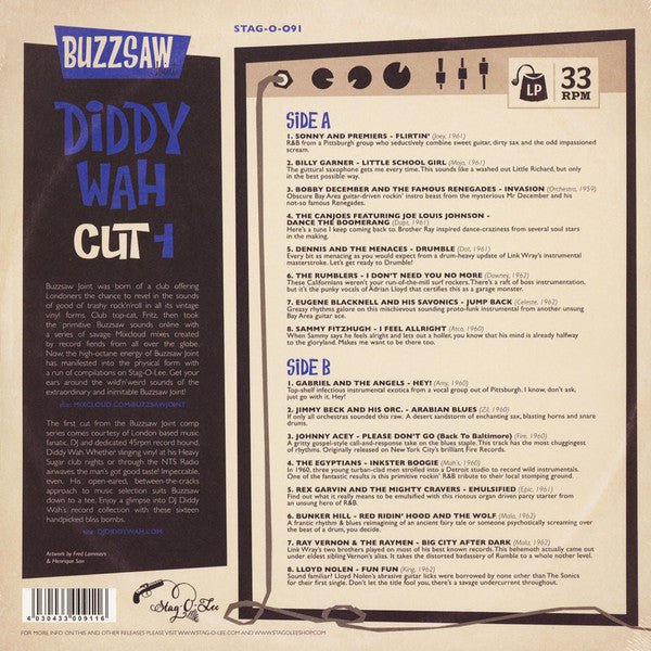 V.A. - Buzzsaw Joint Cut 1- Diddy Wah (German Ltd.LP/New)