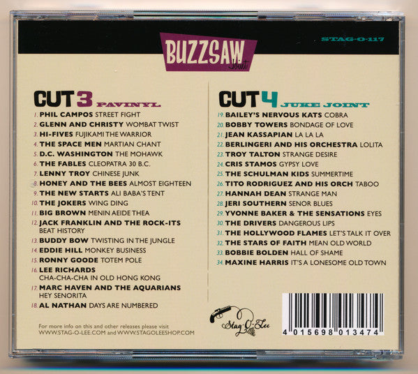 V.A. - Buzzsaw Joint Cut 3 & 4 (German Ltd.CD/New)
