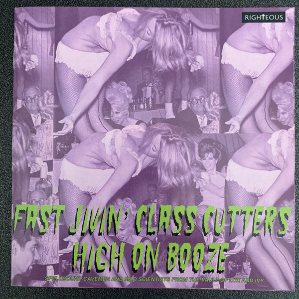 V.A.(クランプスのラックス&アイヴィー夫妻秘蔵レコード編集） - Fast Jivin' Class Cutters High On Booze (UK Limited 2x CD/New)