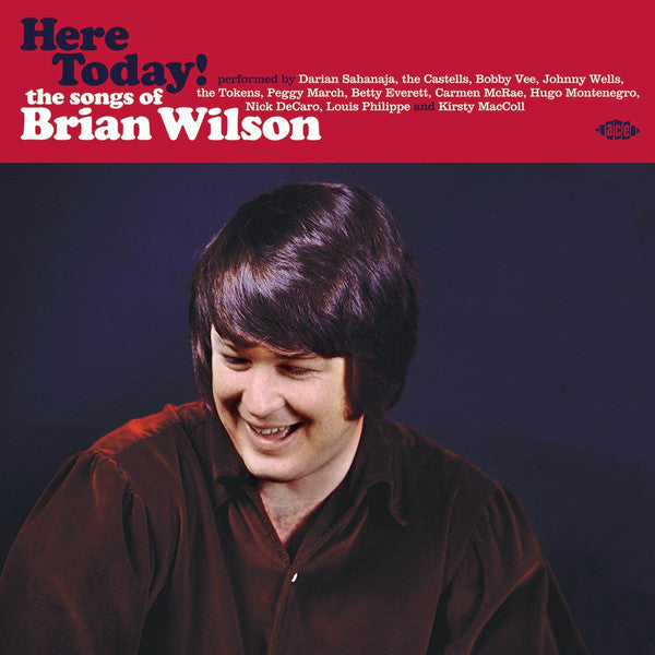 V.A. (ブライアン・ウィルソン作名曲群のカヴァ・コンピ)  - Here Today! The Songs of Brian Wilson (UK Ltd.180g White Vinyl LP/New)