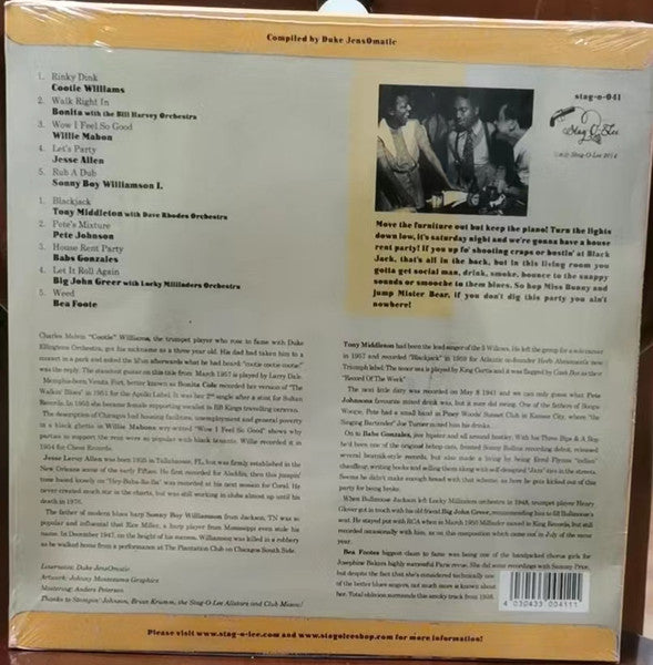 V.A. (50's & 60's ヴィンテージR&Bコンピ) - Jim Jam Gems Vol.3 (German 限定プレス 10"LP/New)