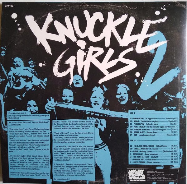 V.A.  (70's 欧米マイナー女性グラム・コンピ)  - Knuckle Girls Vol.2 (UK Limited LP/New)