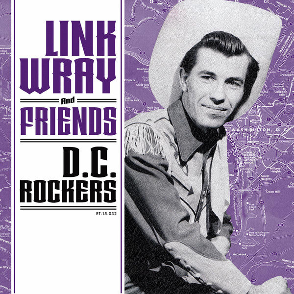 V.A. (LINK WRAY & Friends) - D.C. Rockers (Spain 限定ジャケ付き再発4曲入り 7"EP+PS/New)