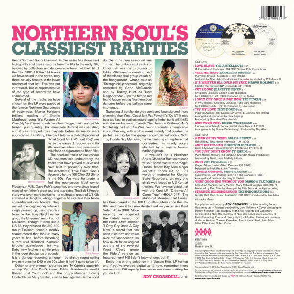 V.A. (レア：マイナー・ノーザン・クラシック・コンピ) - Northern Soul's Classiest Rarities (UK Limited LP/New)