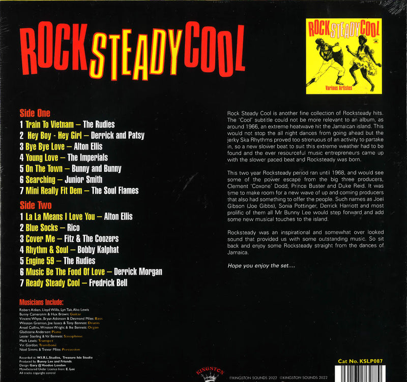 V.A. - Rock Steady Cool (UK Ltd.Reissue LP/New)