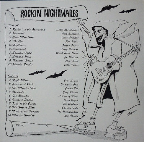 V.A. - Rockin' Nightmares (EU Limited LP/New)