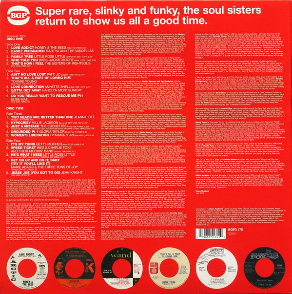 V.A. ('66〜'74年ファンク・ソウル・シスターズ・レア・トラック集) - The Return Of The Funk Soul Sisters (UK Limited 2xLP/New)