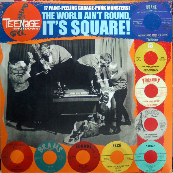 V.A. - Teenage Shutdown [ The World Ain't Round, It's Square! ] (US Ltd.LP/New)