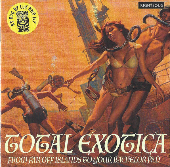 V.A.(クランプスのラックス&アイヴィー夫妻秘蔵レコード編集） - As Dug by LUX & IVY ：Total Exotica〜 (UK Limited 2x CD/New)