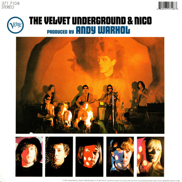 VELVET UNDERGROUND (ヴェルベット・アンダーグラウンド)  - The Velvet Underground ＆ Nico (1st) (EU 限復刻定再発ステレオ180g 重量 LP-バナナステッカーを剥がせる見開きジャケ/New-371-710-8-Peel)