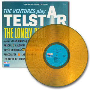 VENTURES (ベンチャーズ)  - Play Telstar - The Lonely Bull And Others (US Ltd.Reissue 180g Yellow Vinyl Stereo LP/New)