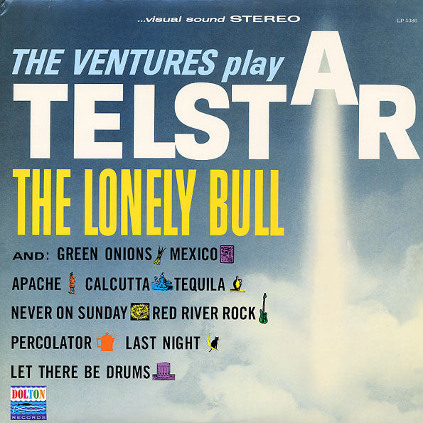 VENTURES (ベンチャーズ)  - Play Telstar - The Lonely Bull And Others (US Ltd.Reissue 180g Yellow Vinyl Stereo LP/New)