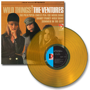 VENTURES (ベンチャーズ)  - Wild Things! (US Ltd.Reissue 180g Gold Vinyl Stereo LP/New)