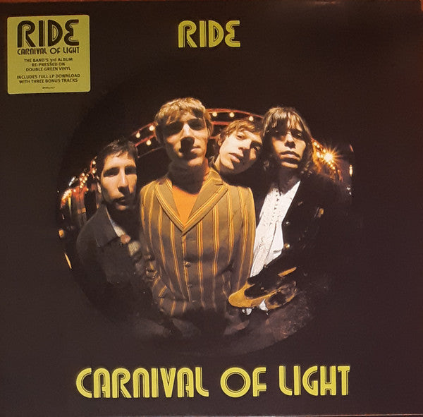 RIDE (ライド)  - Carnival Of Light (UK 限定復刻再発グリーンヴァイナル 2xLP/NEW)