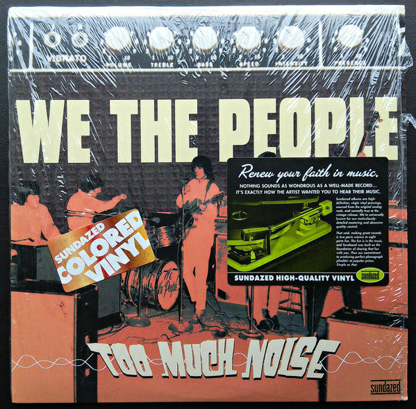 WE THE PEOPLE (ウィー・ザ・ピープル)  - Too Much Noise (US Sundazed Ltd.Color Vinyl LP/New)