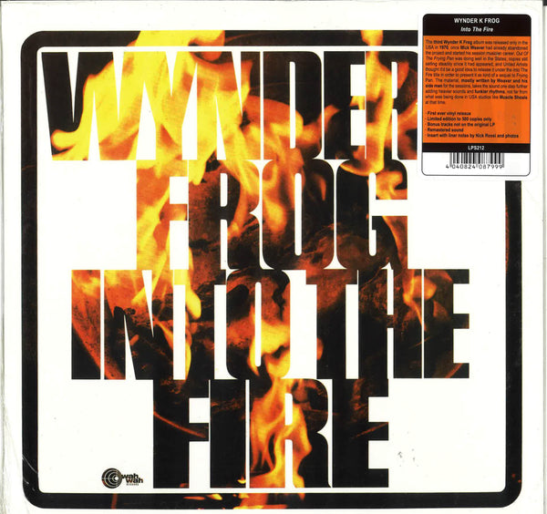 WYNDER K.FROG (Mick Weaver) (ワインダーK・フロッグ)  - Into The Fire (Spain 500枚限定復刻リマスター再発 LP/New)