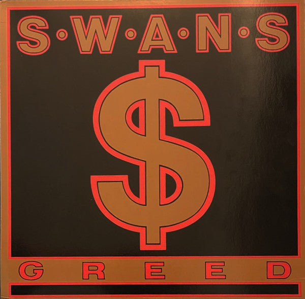 SWANS (スワンズ)  - Greed (UK Limited Reissue LP/NEW)