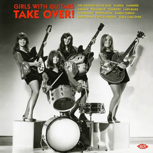V.A. - GIRLS WITH GUITARS TAKE OVER!  (EU Ltd.Red Vinyl LP/New)